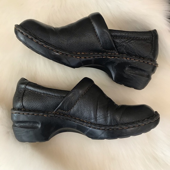 b•o•c ⚜️ Black Leather Mule Clog - Picture 2 of 15
